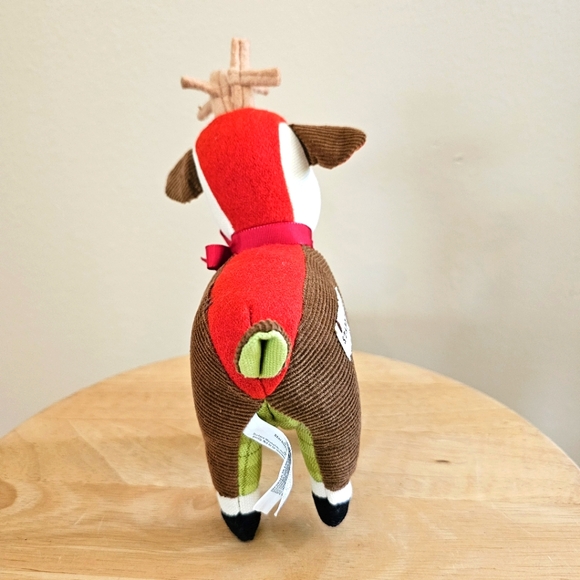 Plush Reindeer Patchwork Starbucks 2008 - Picture 3 of 4